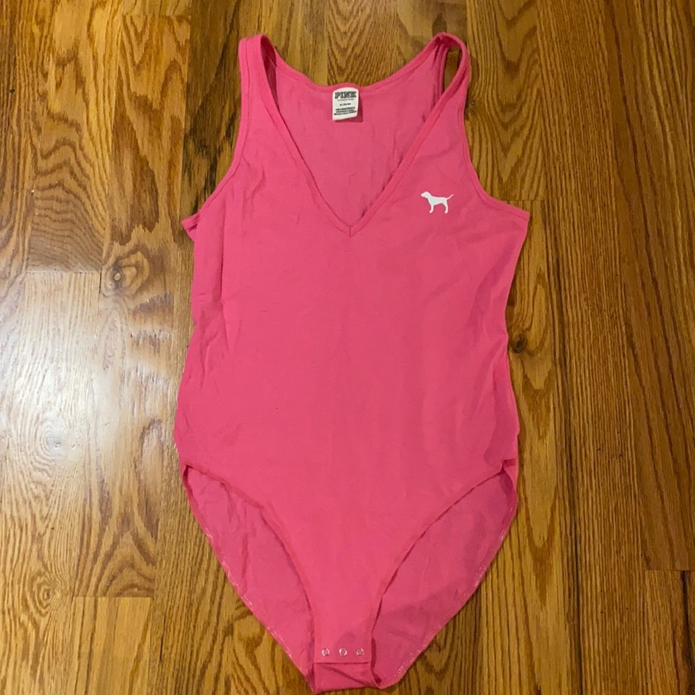 PINK Victoria’s Secret pink bodysuit